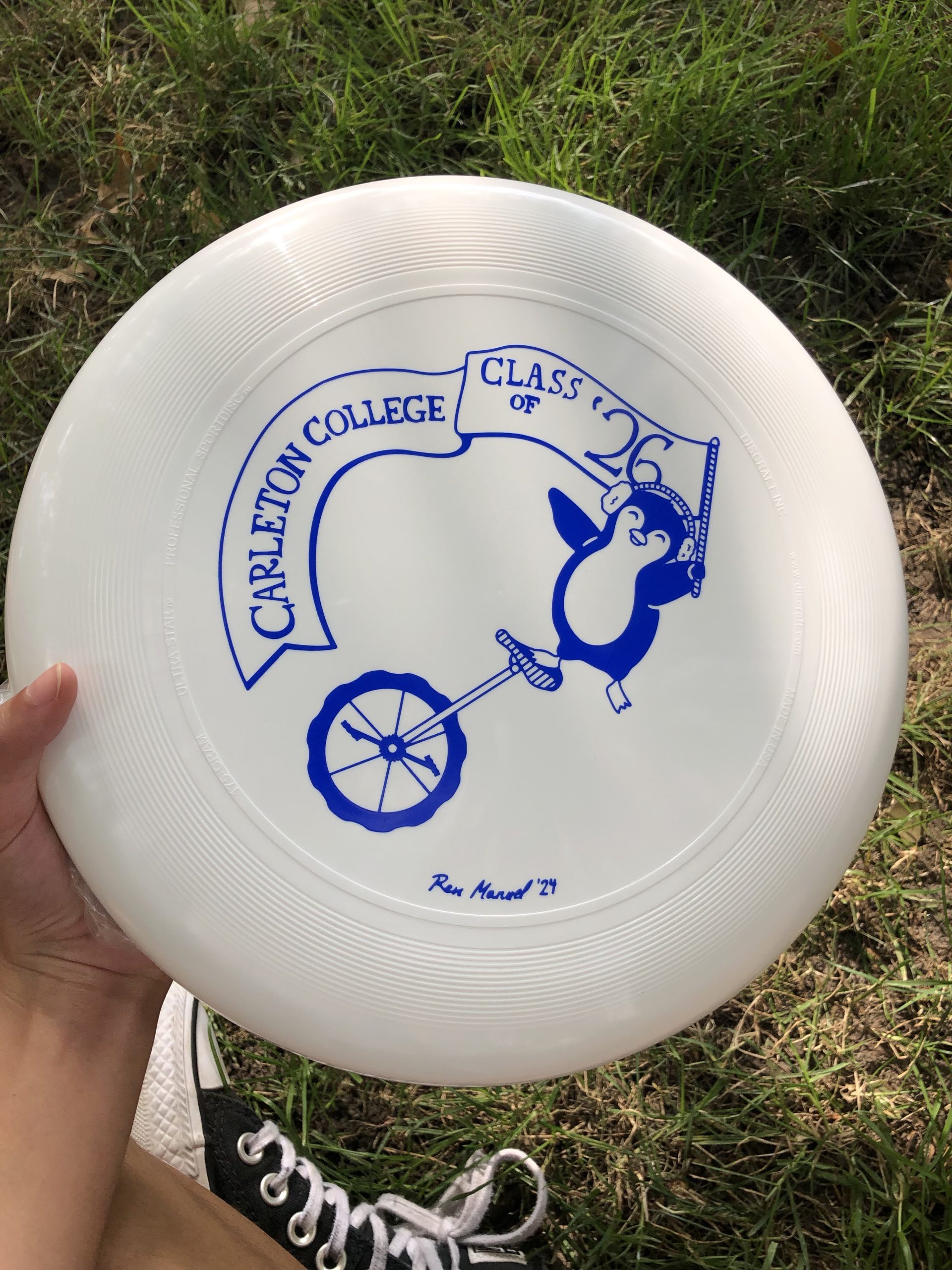 A frisbee