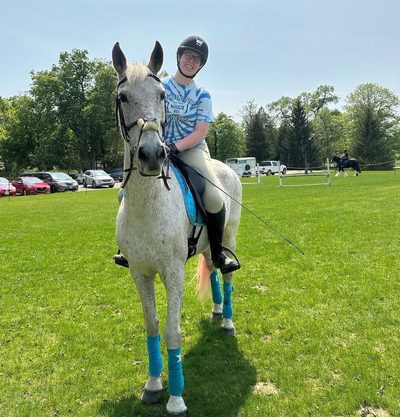 Student on Horse