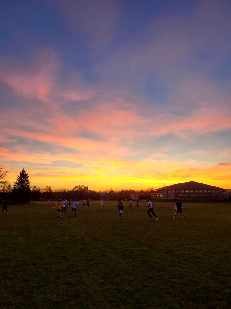 Photo of Sunset Karls Frisbee Practice