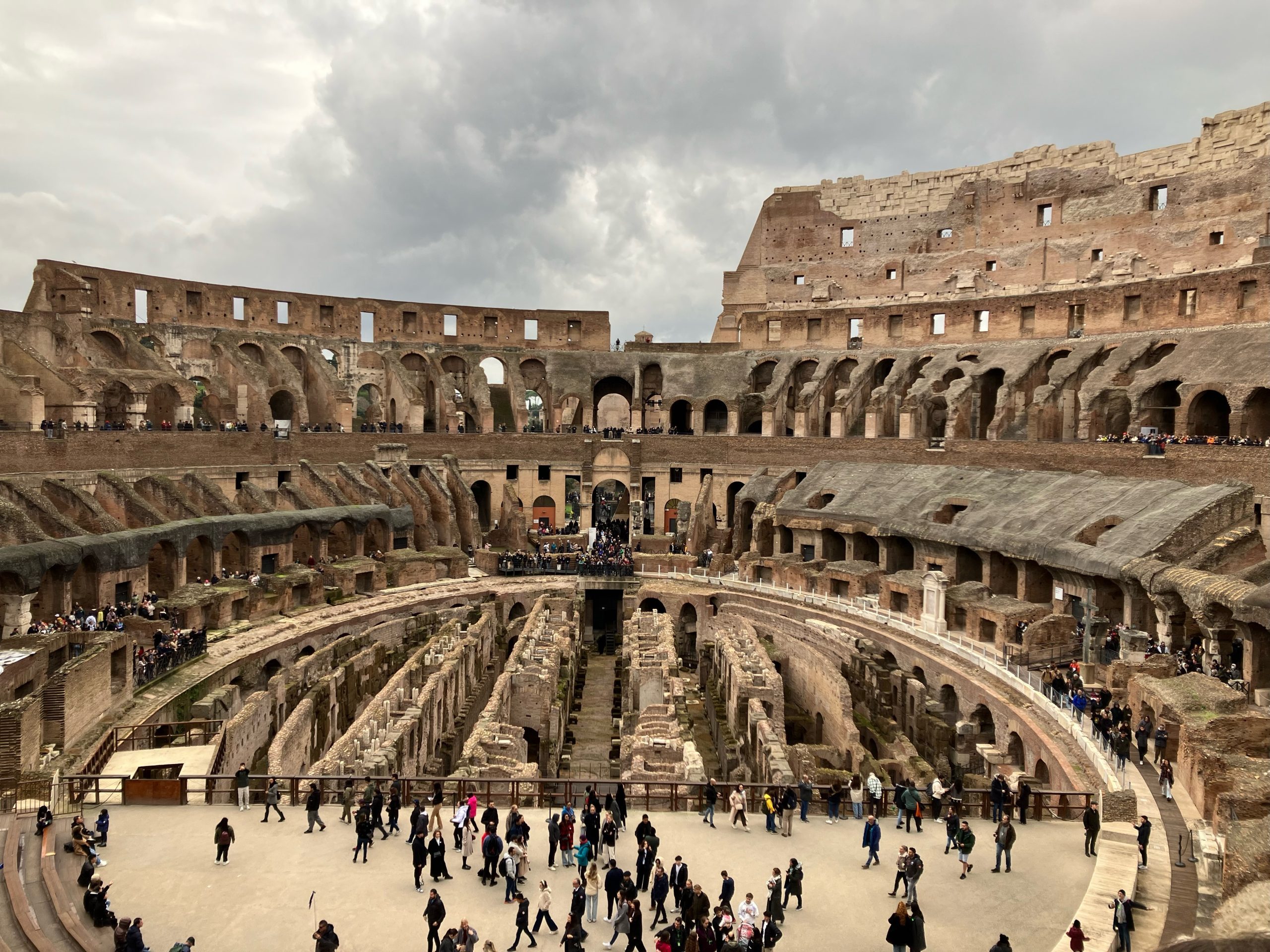 the colosseum in Rome 