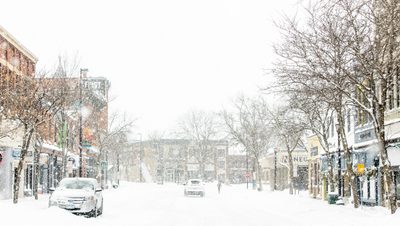 Snow Downtown