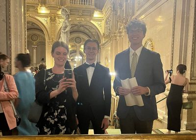 Students at Vienna State Opera