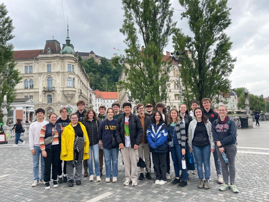 Students from the German Studies in Austria Program