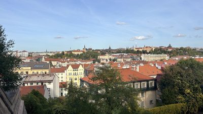 A view of Prague