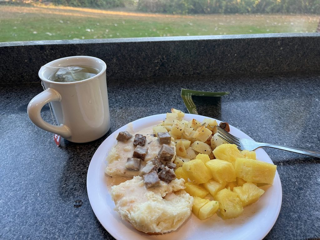 Photo of breakfast