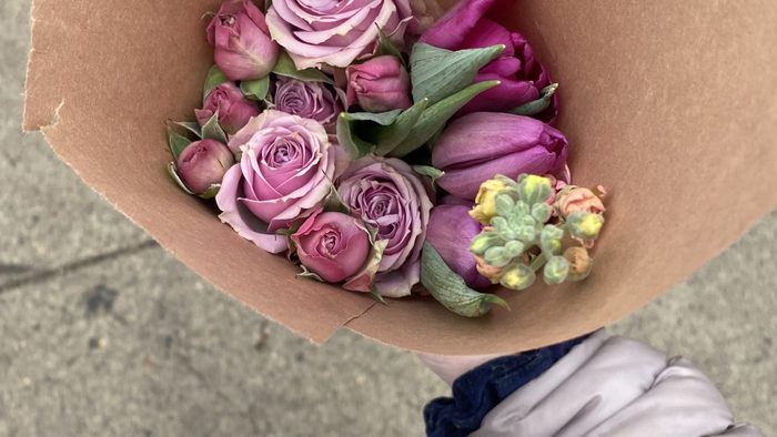 A pink bouquet