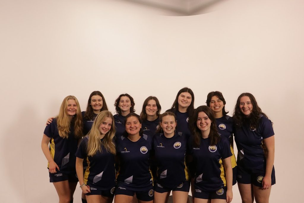 rugby forwards posing