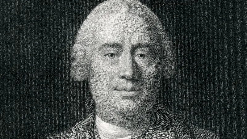 Philosopher david hume portrait