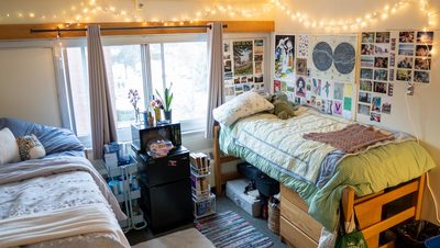 Student dorm room