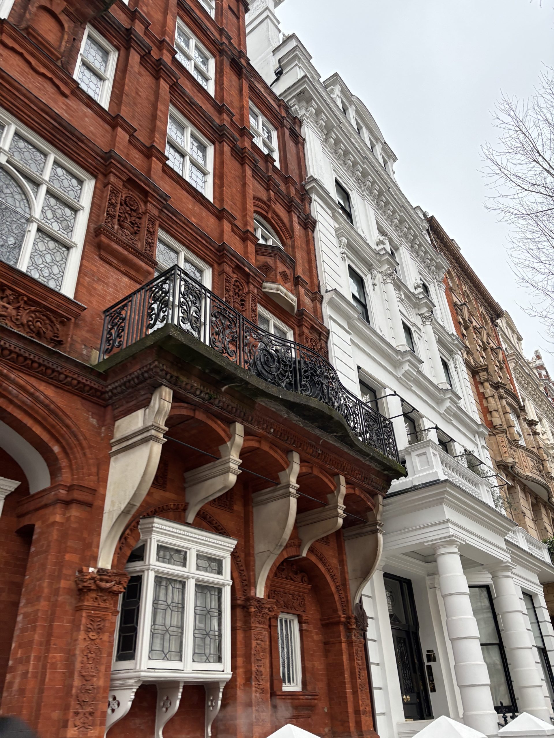 Older buildings on London's streets