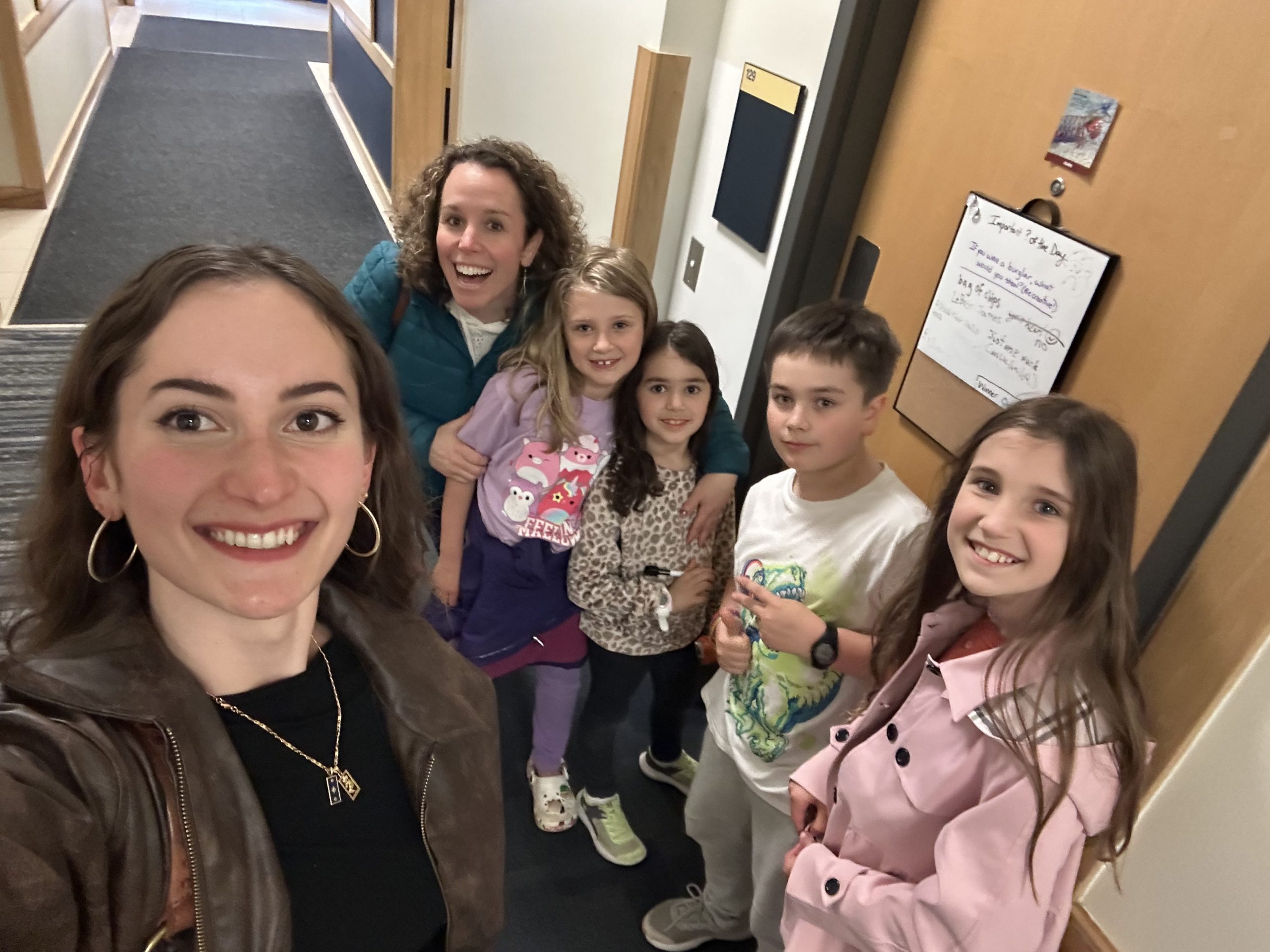 emma and emily hazelett and kids