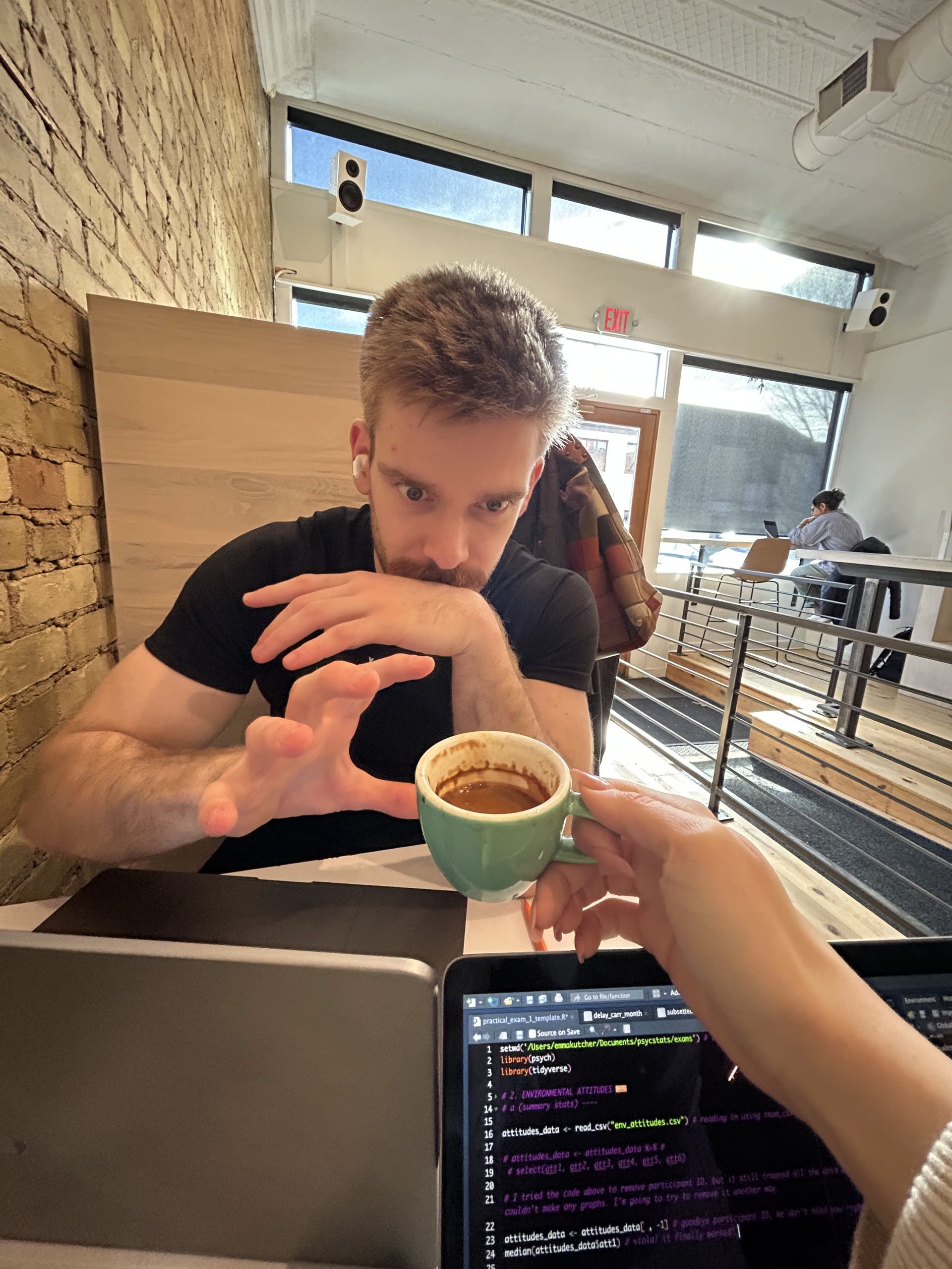 Dom at Little Joy
