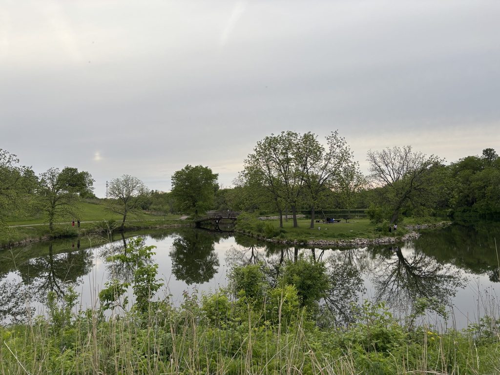 The lakes during the spring