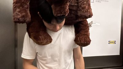 Nick with Djungelskog