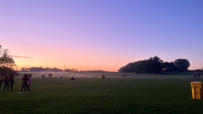 An early sunrise at Carleton