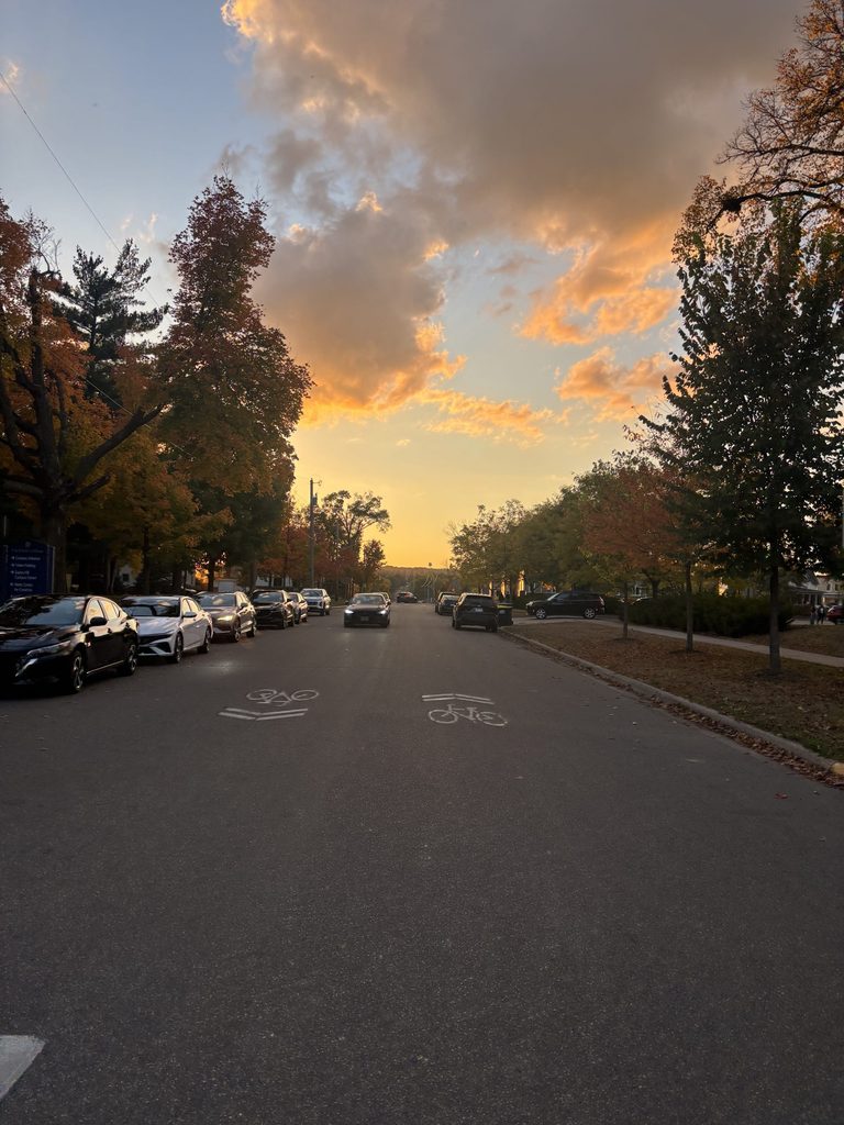 A sunset near the Weitz