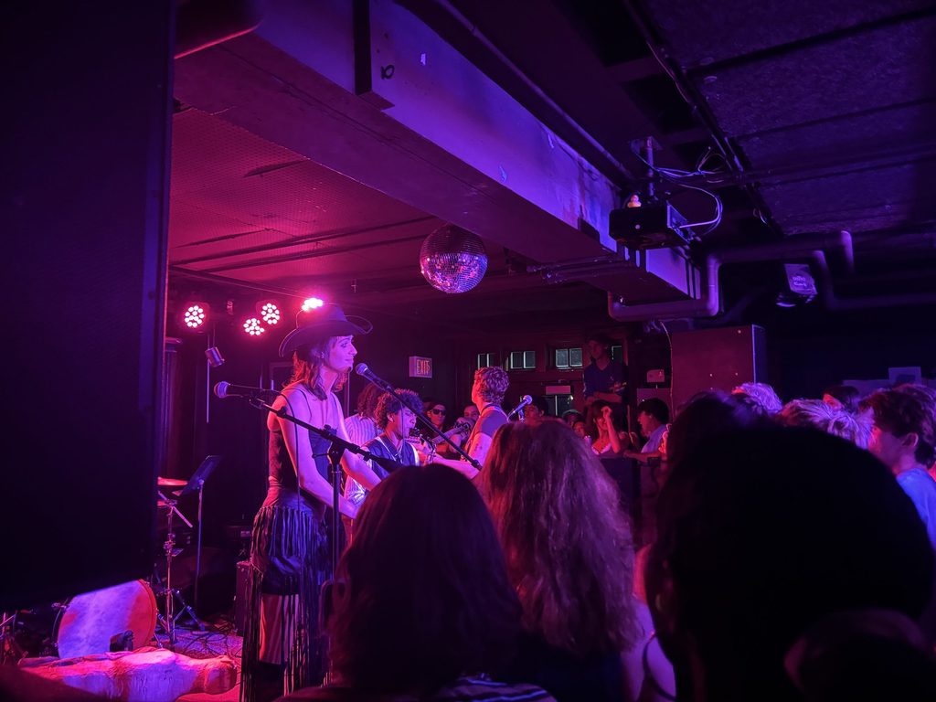 Student band at the Cave