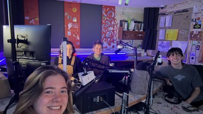 Studenets host KRLX radio show