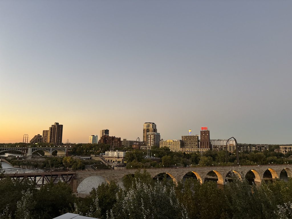 View from the Guthrie theater
