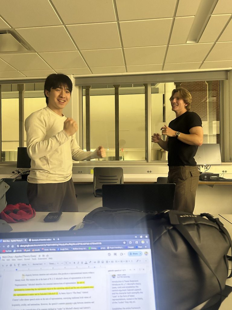 Owen and Stefan fighitng