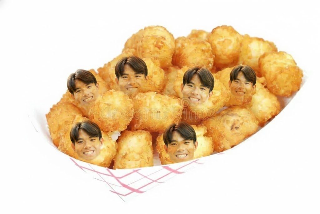 nick as a tater tot