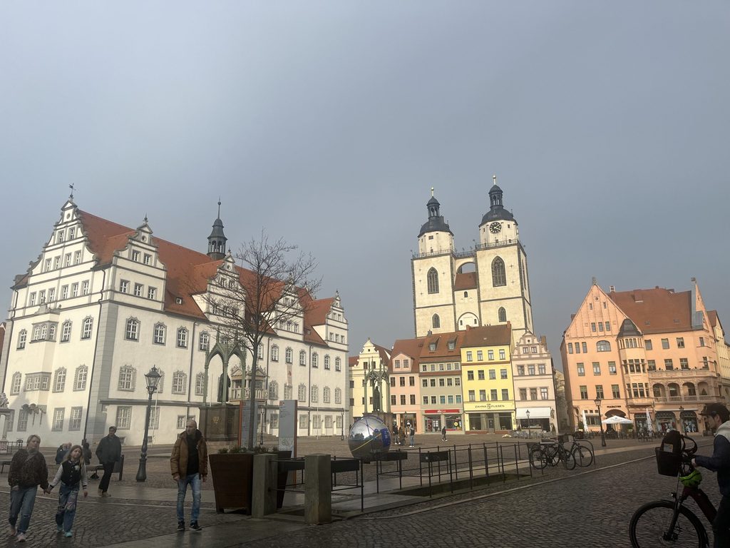 The small town of Wittenberg in Germany