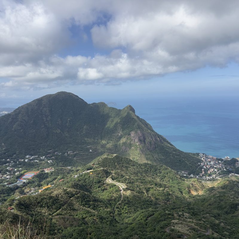 A mountain landscape