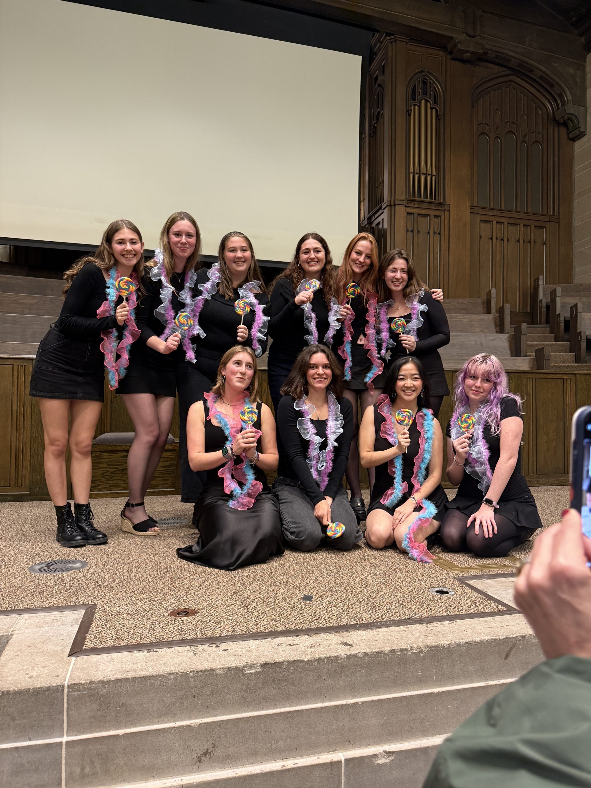 A group of girls