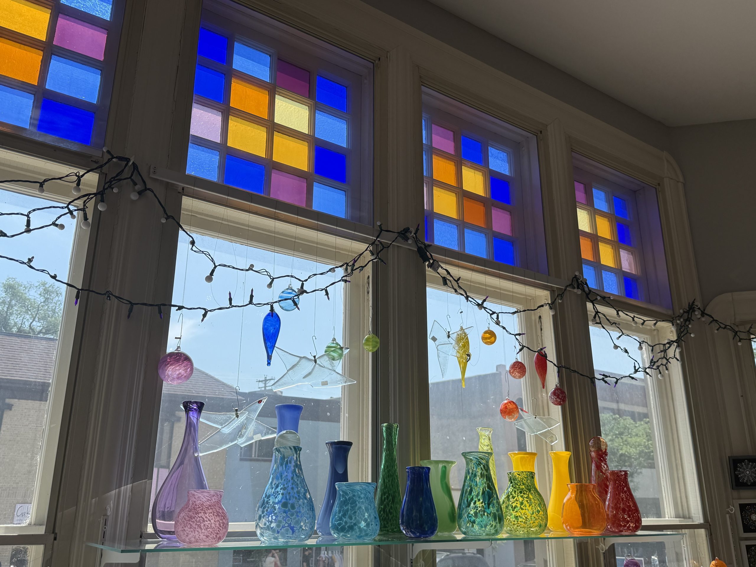 The interior of Northfield Arts Guild