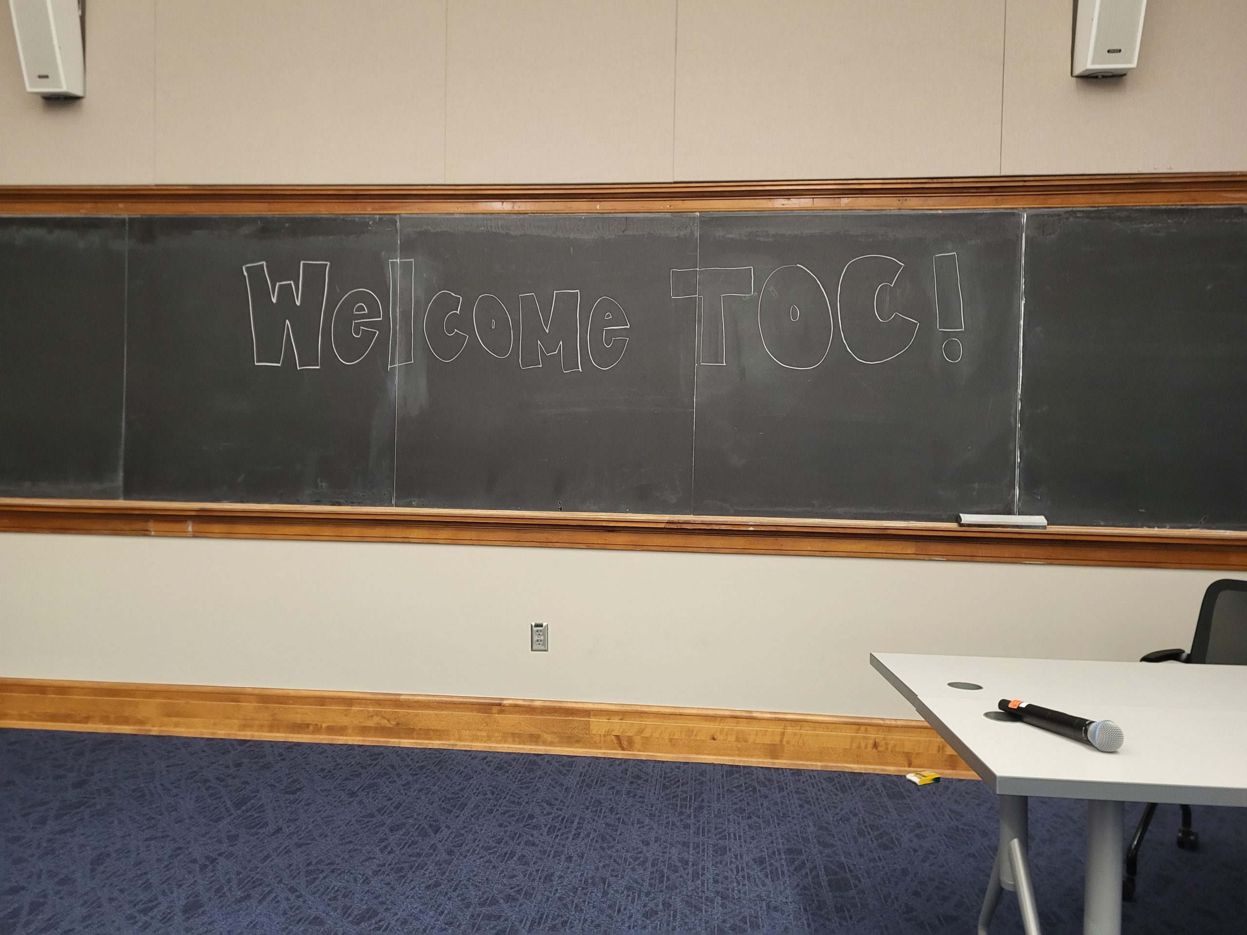 welcome to toc