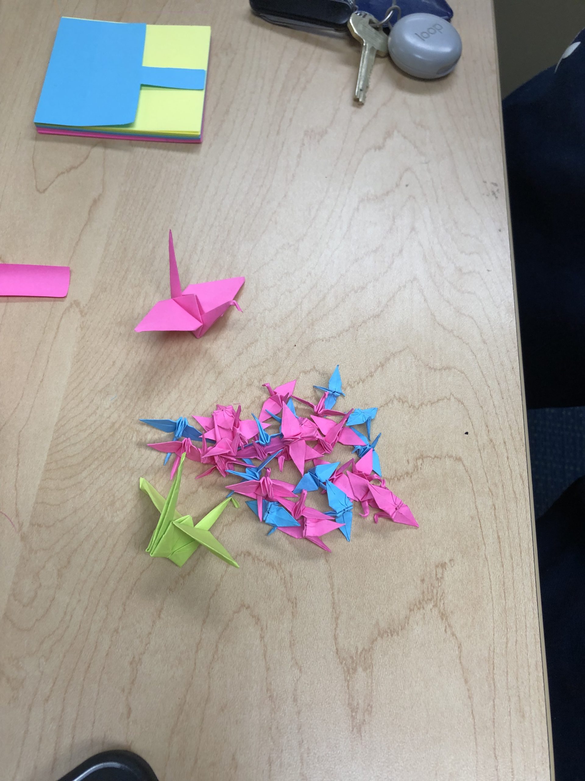 paper cranes