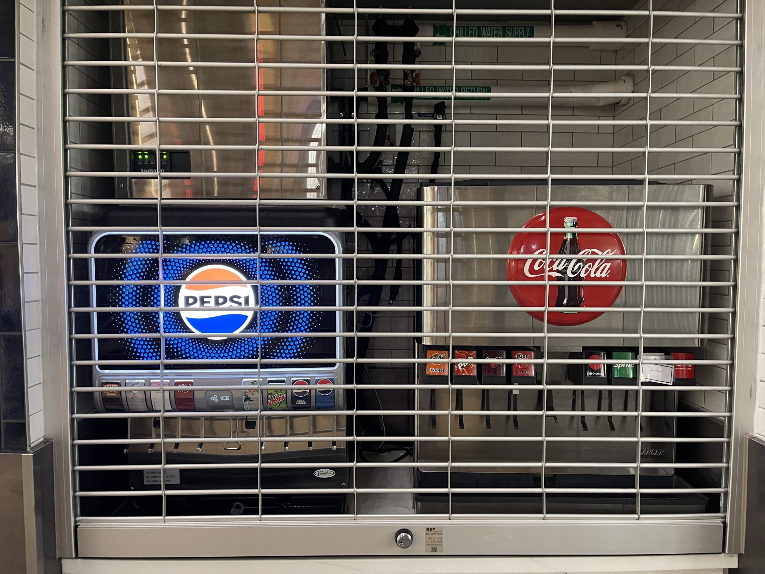 Sayles Soda Machine (Closed)