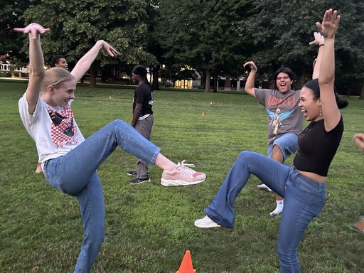 Students play 