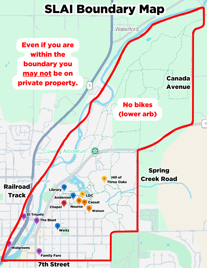 Map of campus