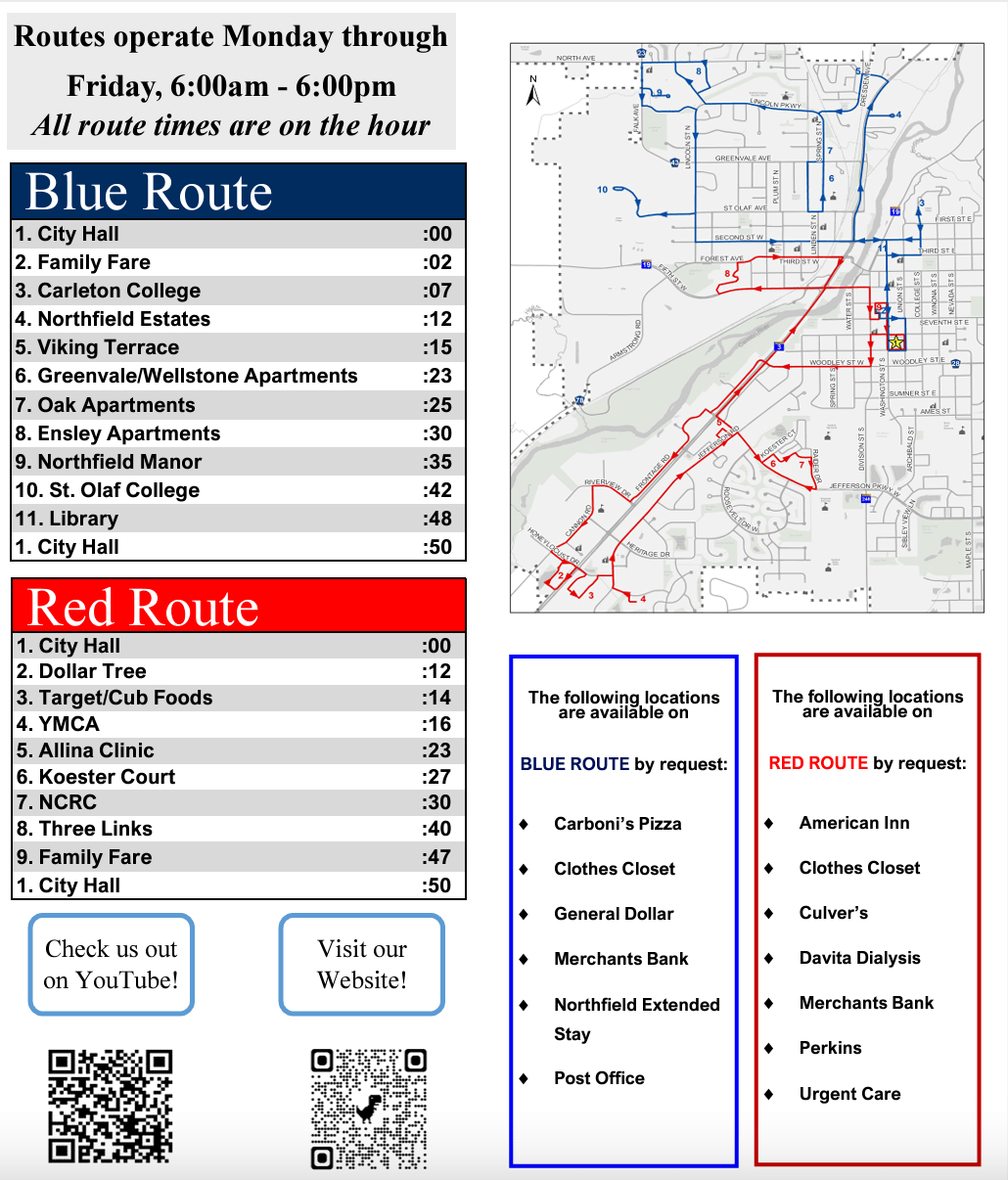 Hiawathaland Route 2024-2025