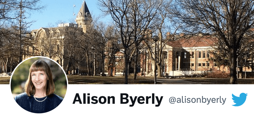 Alison Byerly Twitter Profile
