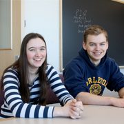 Laura Biester '16 and Adam Canady '16