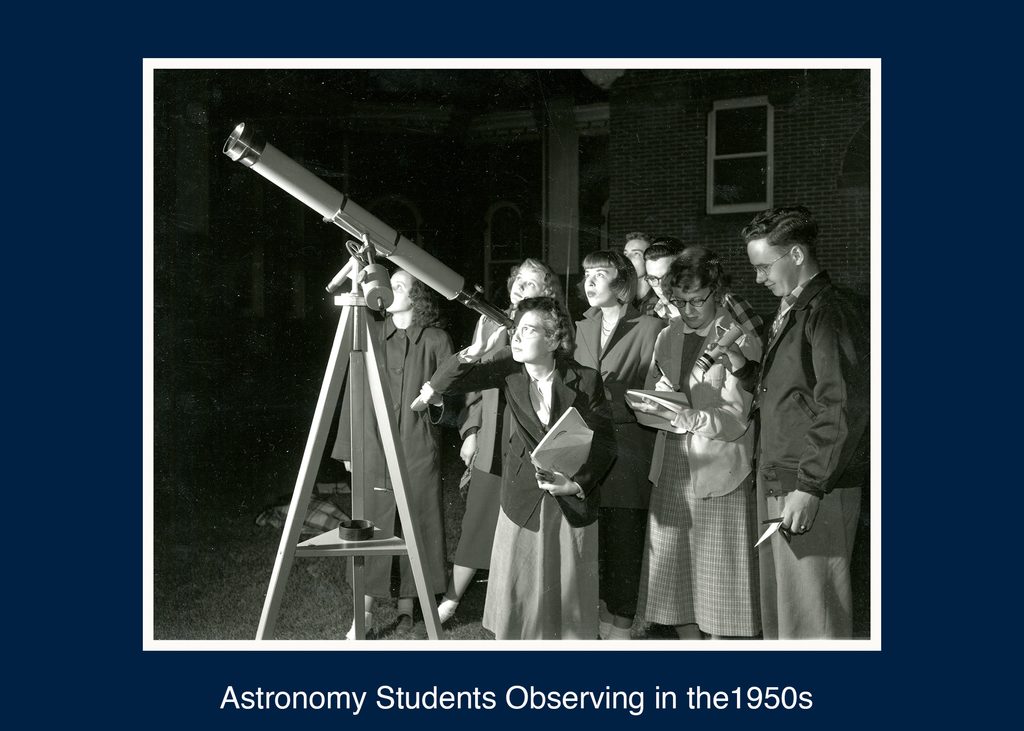Telescope observation 1950