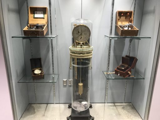 Physics Clock Display