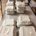Recovered food in individual servings for Greenvale School