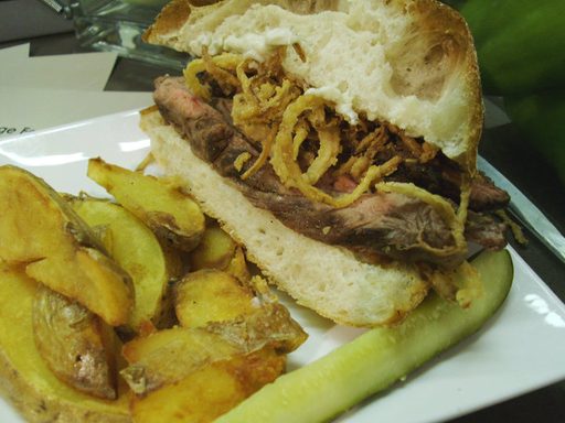 Local Sandwich and Potatoes