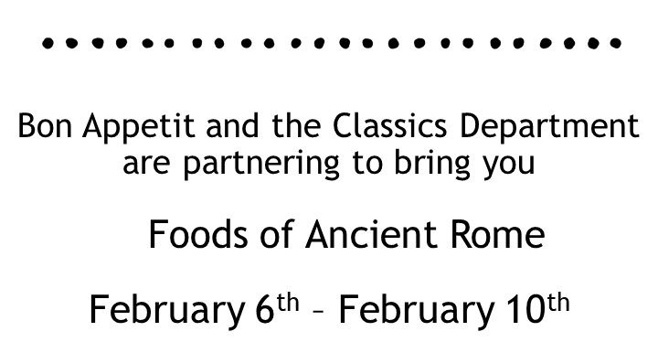 Information About Ancient Rome Food Supply