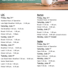 End of Spring Term Hours of Operation