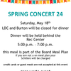 Spring Concert Dinner