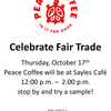 Peace Coffee Sampling