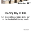 Reading Day Specials