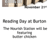 Reading Day Specials