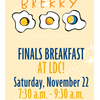 Finals breakfast