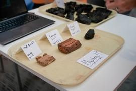 Different rocks found