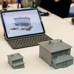 3-d printed models of Seccombe House